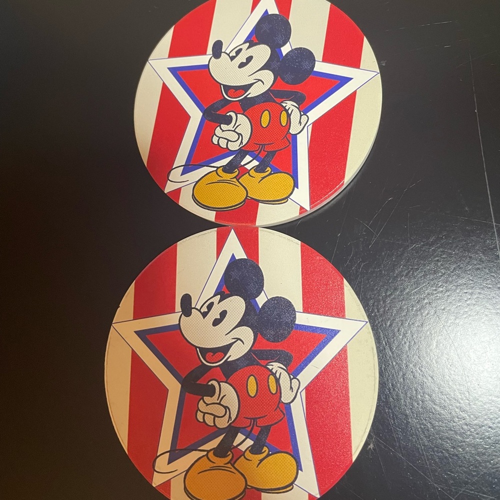 Vintage Disney coasters